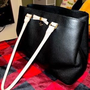 Kate Spade large shoulder bag with bow
